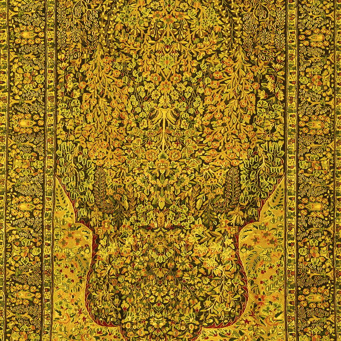 Persian Yellow Traditional Rug, tr4439yw