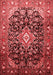 Medallion Red Traditional Area Rugs