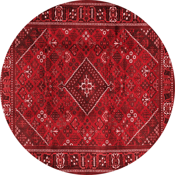 Machine Washable Persian Red Traditional Rug, wshtr4440red