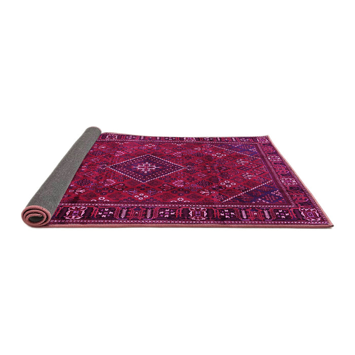 Sideview of Persian Pink Traditional Rug, tr4440pnk