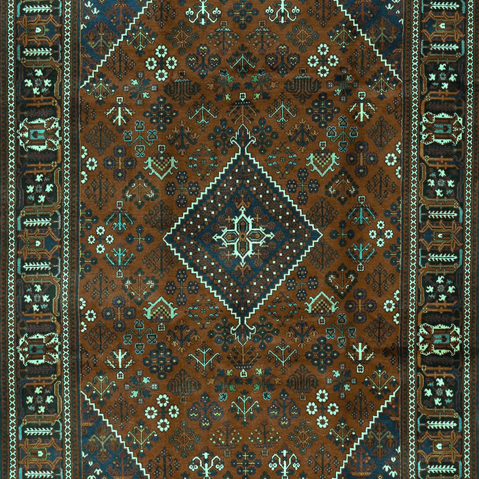 Persian Turquoise Traditional Rug, tr4440turq