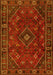 Persian Yellow Traditional Rug, tr4440yw