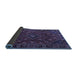 Sideview of Persian Blue Traditional Rug, tr4440blu