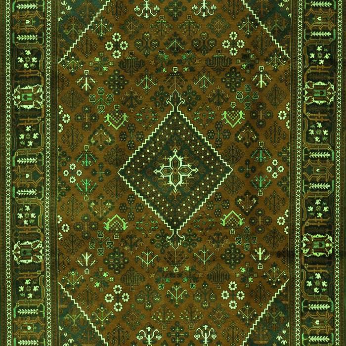 Persian Green Traditional Rug, tr4440grn
