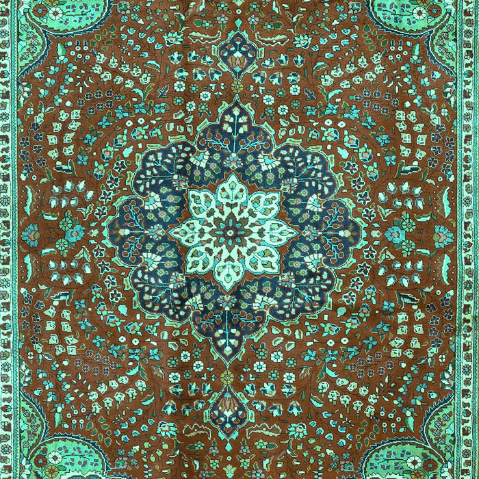 Persian Turquoise Traditional Rug, tr4441turq