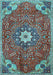 Persian Light Blue Traditional Rug, tr4441lblu