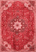 Persian Red Traditional Area Rugs
