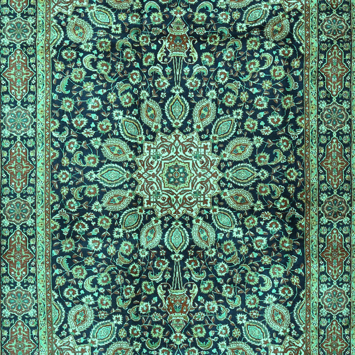Persian Turquoise Traditional Rug, tr4442turq