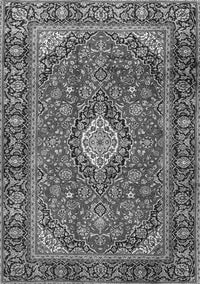 Medallion Gray Traditional Rug, tr4443gry