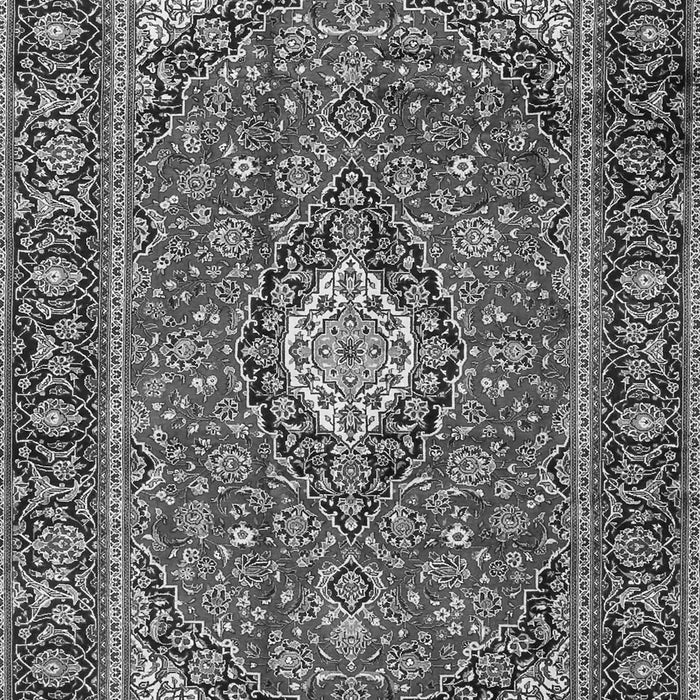 Medallion Gray Traditional Rug, tr4443gry