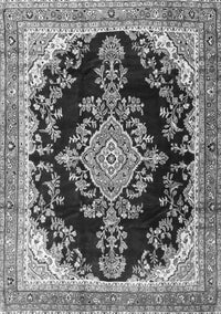 Medallion Gray Traditional Rug, tr4444gry