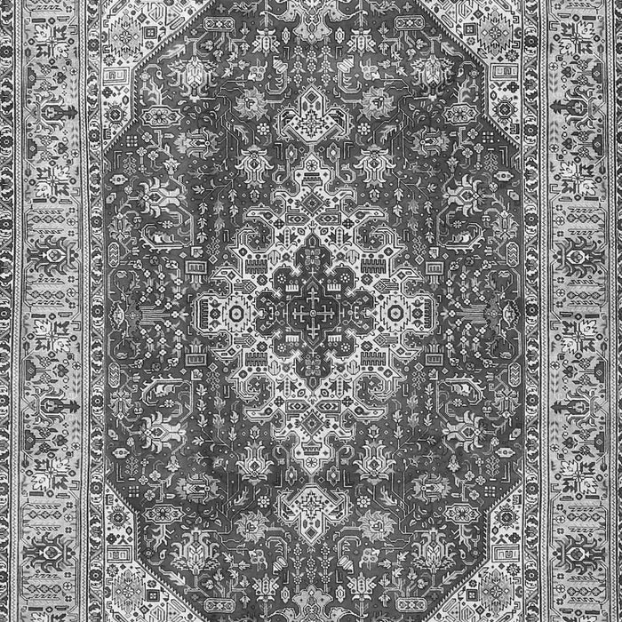 Medallion Gray Traditional Rug, tr4445gry