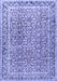Persian Blue Traditional Rug, tr4447blu