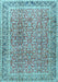 Persian Light Blue Traditional Rug, tr4447lblu
