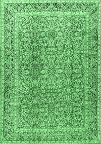 Persian Emerald Green Traditional Rug, tr4447emgrn