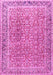 Persian Pink Traditional Rug, tr4447pnk