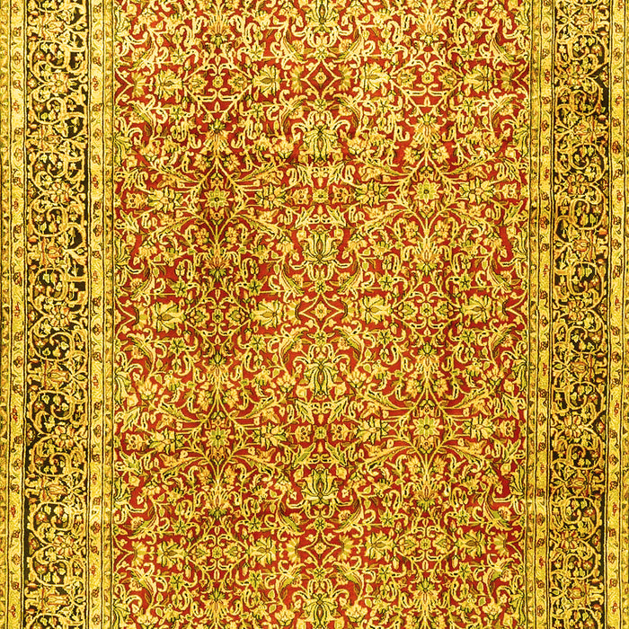 Persian Yellow Traditional Rug, tr4447yw