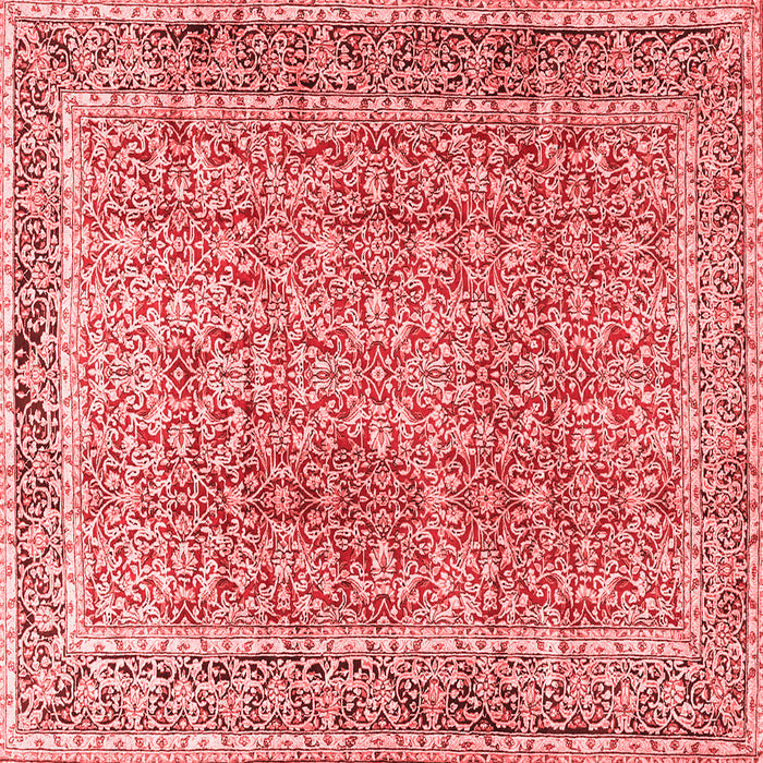 Machine Washable Persian Red Traditional Rug, wshtr4447red
