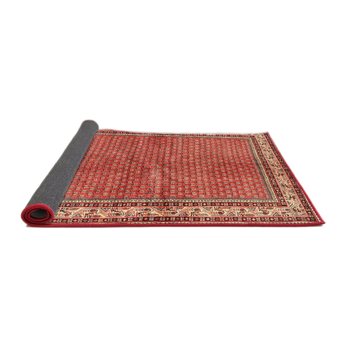 Sideview of Traditional Tangerine Pink Persian Rug, tr4448