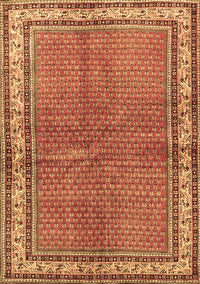 Persian Brown Traditional Rug, tr4448brn