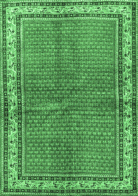 Persian Emerald Green Traditional Rug, tr4448emgrn