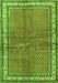 Persian Green Traditional Rug, tr4448grn