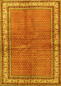 Persian Yellow Traditional Rug, tr4448yw