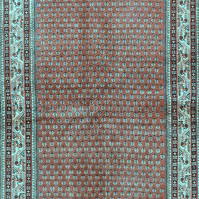 Persian Light Blue Traditional Rug, tr4448lblu
