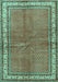 Persian Turquoise Traditional Rug, tr4448turq