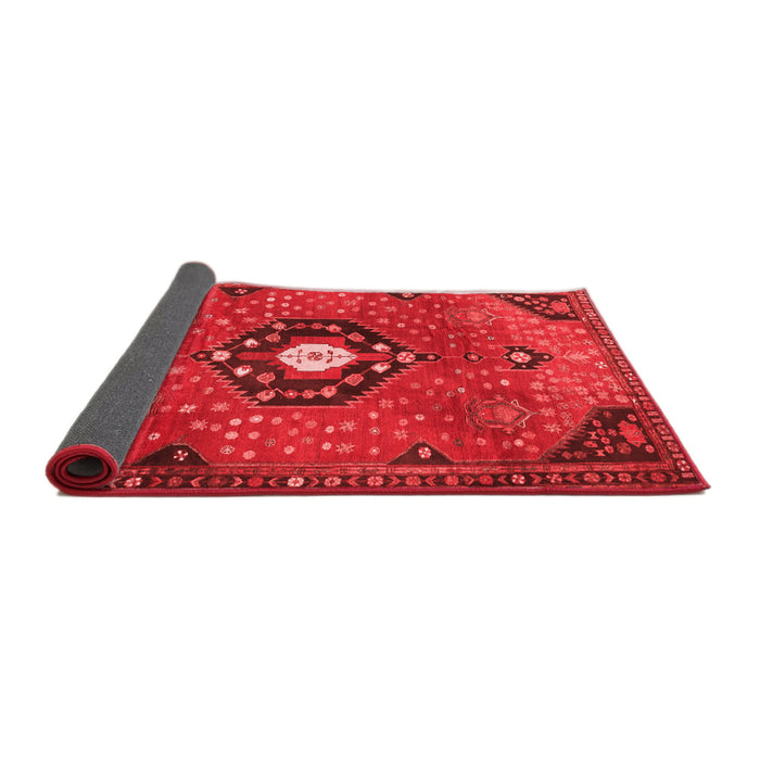 Medallion Red Traditional Area Rugs