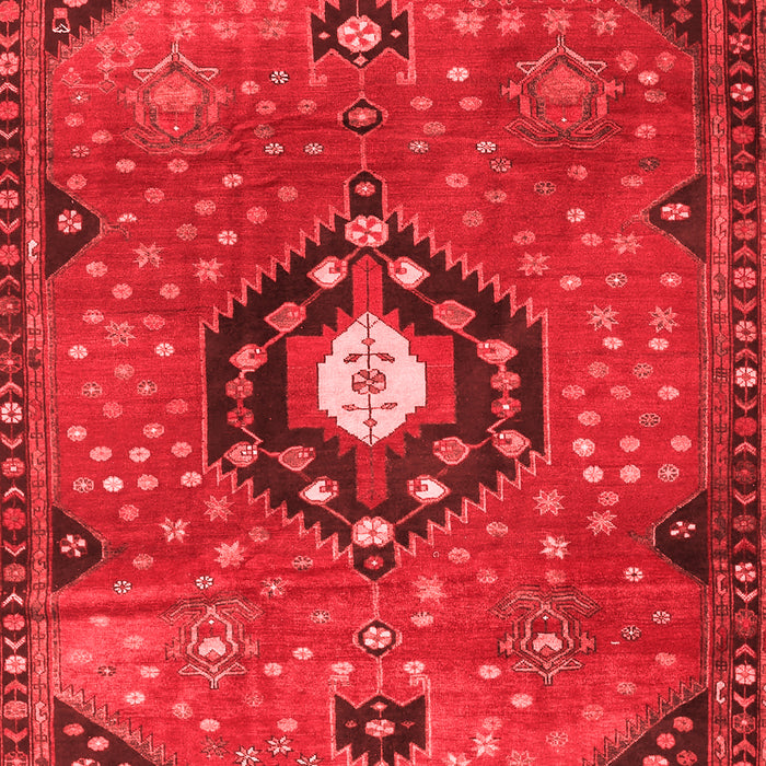 Medallion Red Traditional Area Rugs