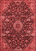 Medallion Red Traditional Area Rugs