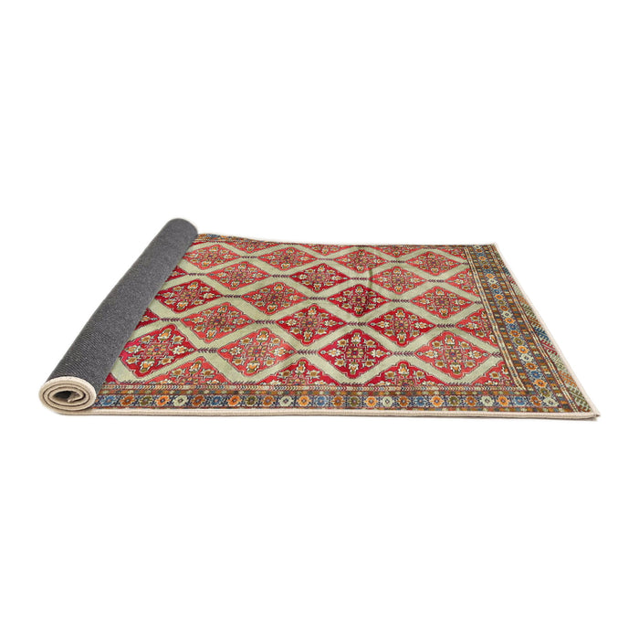 Sideview of Traditional Brown Persian Rug, tr4450