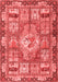 Medallion Red Traditional Area Rugs