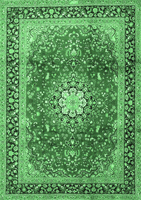 Persian Emerald Green Traditional Rug, tr4453emgrn