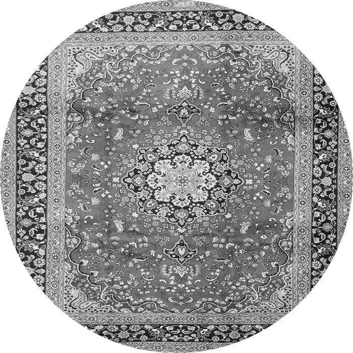 Square Persian Gray Traditional Rug, tr4453gry