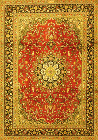 Persian Yellow Traditional Rug, tr4453yw