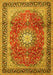 Persian Yellow Traditional Rug, tr4453yw