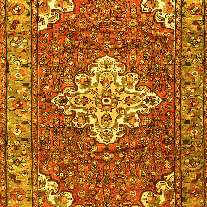 Persian Yellow Traditional Rug, tr4454yw