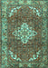 Persian Turquoise Traditional Rug, tr4454turq