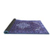 Sideview of Persian Blue Traditional Rug, tr4454blu