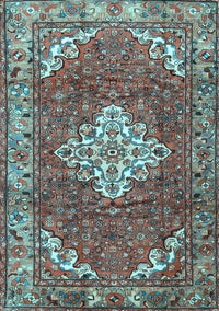 Persian Light Blue Traditional Rug, tr4454lblu