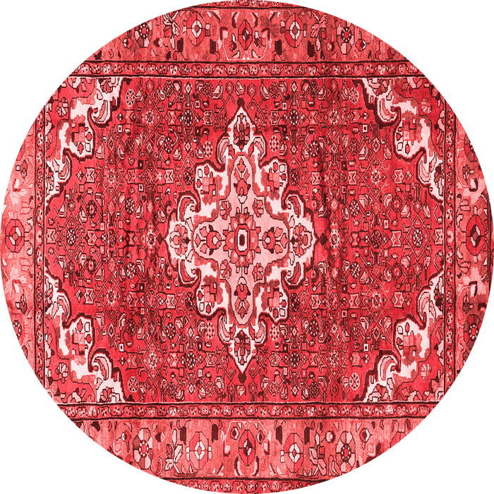 Machine Washable Persian Red Traditional Rug, wshtr4454red