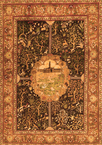 Persian Orange Traditional Rug, tr4456org