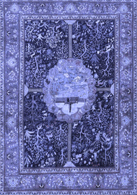 Persian Blue Traditional Rug, tr4456blu