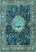 Persian Light Blue Traditional Rug, tr4456lblu