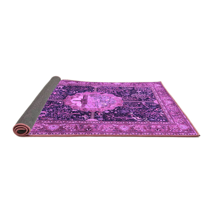 Sideview of Persian Purple Traditional Rug, tr4456pur