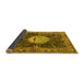 Sideview of Persian Yellow Traditional Rug, tr4456yw