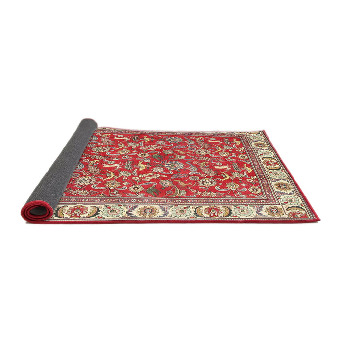 Sideview of Traditional Red Persian Rug, tr4457