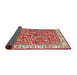 Sideview of Traditional Red Persian Rug, tr4457